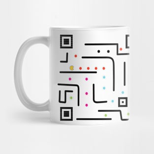 QR Code Pac Man Mug